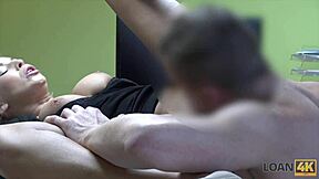 i feel so excited as this naughty blonde fucks hard to get a loan for her new mercedes