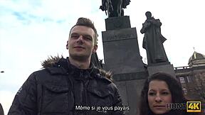 Hunter Watches Girlfriend Enjoy Intense Moment with Wealthy Stranger