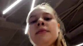 Crazy Squirting Orgasm Hits During Intense Gym Fucking Session