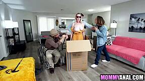 can this robot milf handle anal double penetration from step family?