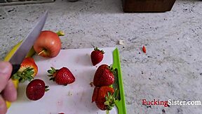 Kitchen Fantasy Fucking with Stepsis in Taboo Pov Lay