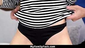 Stepdad assists his young girl with focusing better on school through intense guidance