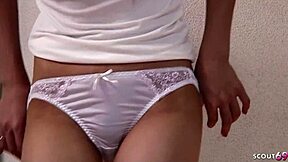 Can this petite Asian teen handle a rough creampie massage from her oiled-up masseur?