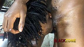 why not join the shower fun with my cute ebony stepmom in her bedroom?