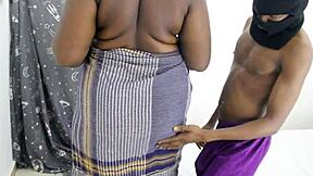 During happy hour, this bbw girlfriend with big ass gets oiled up for hardcore doggystyle and squirting action