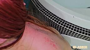 Novinha gaúcho does first porn video with total anal bareback creampie blowjob and riding in brazilian homemade scene