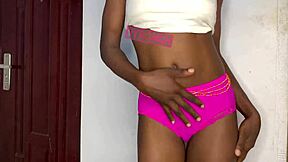 i seduced wetpussynaija with monster cock and fucked her skinny ass hard in doggystyle quickie