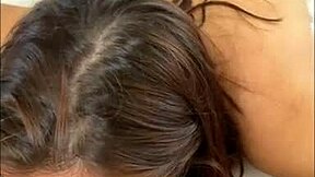 18 year old college girl rides study partner in cowgirl raw