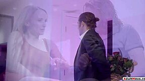 Ready for big tits stepmom to squirt hard from intense fucking?