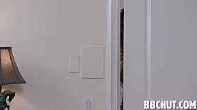 Big Black Cock Heats Up Big Tits Cougar In Interracial Blowjob With Petite Milf