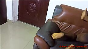 Petite Ebony Milf Stepdaughter Charges Phone Outdoors But Craves Big Black Cock Instead?