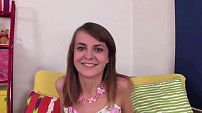 Young girl explores intense hardcore encounters