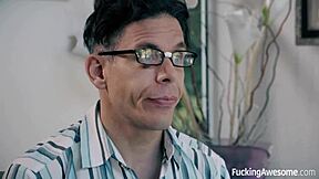 i'm getting fucked doggystyle by mick blue's big cock until he cums on my face - aidra fox