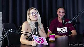 compilados da caroleta roots in bora cast with bruna carlos - part 1 on sheer red