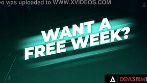 naughty wife watches husband fuck hot mistress mickey violet in rough threesome