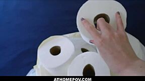 Coronavirus quarantined blonde teen 18+ Rebecca Vanguard, can you handle orgasm sex with boyfriend after pranks?