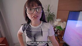 Saw Stepsisters Butt Plug in Her Big Ass Before Date and Fucked Her Tight Pussy