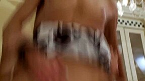 Brunette transfers papers but ends up offering wet pussy in outdoor quickie.