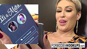 busty milf subtly connects with her not daughter for steamy hardcore fun