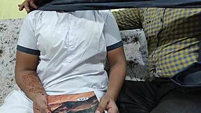 Teacher lures student into hairy pussy sex with tempting offers in sexy Hindi voice