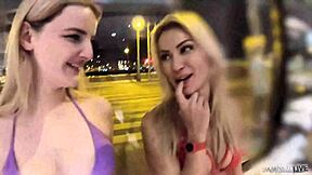 Petite British Ellie Shou gets squirting lessons from muscular Porno Dan