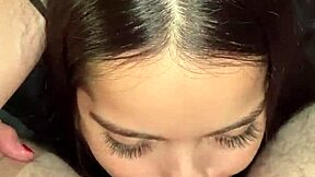 Deepthroat blowjob and reverse cowgirl ride from cute debora prado