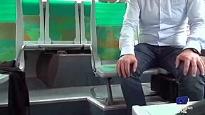 Banging in a bus with a voyeur
