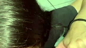 Deepthroat blowjob and reverse cowgirl ride from cute debora prado