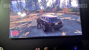 hey steobro, wanna bet on this video game? she asks before riding and rimjob in taboo fetish