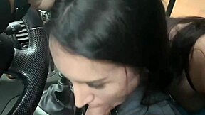 Bus Driver Delivers Unexpected Outdoor Sex In Woods