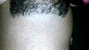 eating pussy from the back. the teen's tight ass gets licked in oral session.