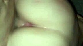 Naughty teen with big ass and tits rides cock deliciously while moaning a lot.