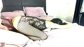 Hey, check out fucking and spanking this 18 year old model in bodystockings