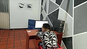 why did you fuck the maid in the office isn't she my best friend's stepsister