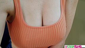 Huge Boobs Stepsister Teen 18+ Nala Brooks Titty Fucked By Her Stepbro In Pov Hardcore Sex Scene With Blowjob And Fucking.