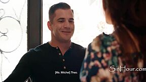 I dominate this submissive Christian virgin man completely, says pastors wife Syren De Mer to Nathan Bronson.