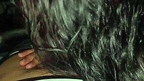 i am kitty giving a blowjob and getting cum without experience on a throbbing cock in mouth