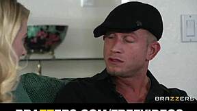 Teen Babysitter Cameron Canada Caught Sucking Big Cock at Work