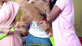 Indian Step Family Engages In Hindi Bhabhi Missionary Quickie With Dirty Talk