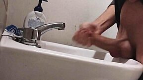 Huge Cock Masturbation Leads To Massive Cumshot