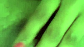 Fingering my juicy virgin chocolate pussy until reaching a loud climax