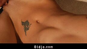 Hey old man, ready for fuck lesson from young blonde with blowjob and doggystyle action?