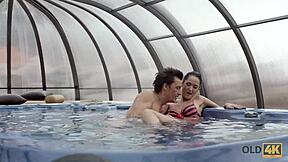 I love how old4k handsome angie moon makes awesome love to flawless young model, it's so hot