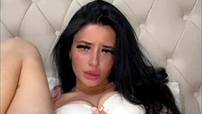 American Exchange Student Masturbates Wildly With Toys Until Squirting Orgasm In Solo POV Session! Her Slutty Coed Vibes Shine Through Reality Webcam Action.