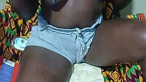 hey petite 18+ ghanian bitch, you love masturbating your tight pussy solo when left alone?