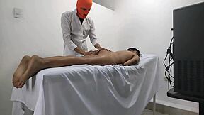 i felt so shocked when the doctor planned a massage but i turned into a total whore seducing him fast
