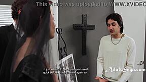 I fuck gilf widow on her husbands funeral.