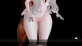 Why is this big black cock monster perforating tight teen pussy like a whore?