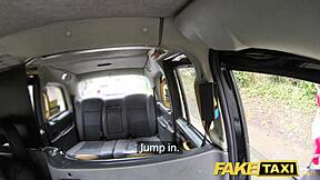 Oh man, that fake taxi ride got insane when the petite blonde teen took a dildo and then a monster cock in rough doggystyle