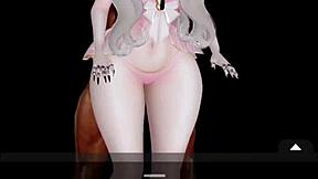 Why is this big black cock monster perforating tight teen pussy like a whore?